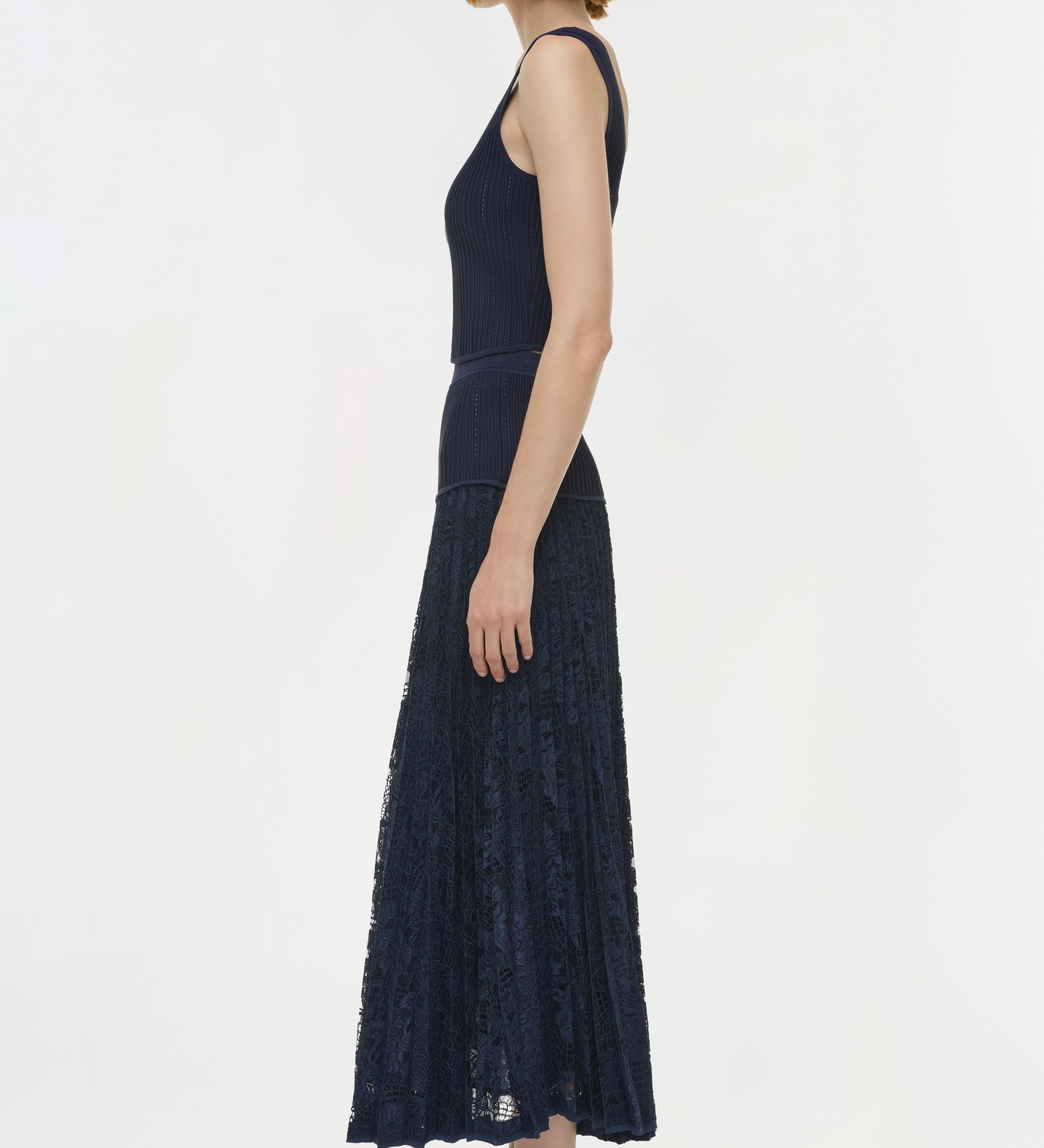 Simkhai - Verona Lace Midi Skirt