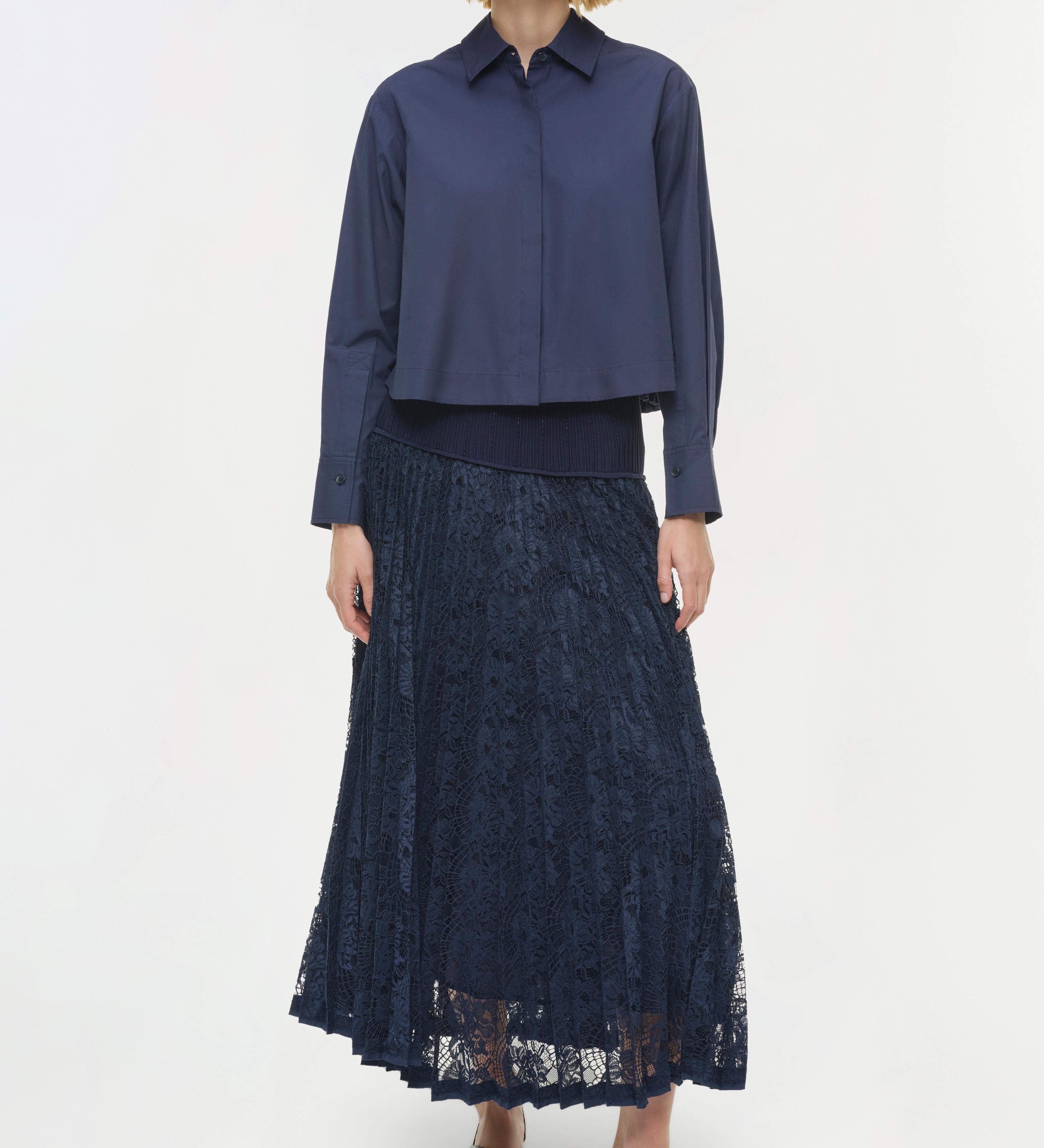 Simkhai - Kacey Cotton Lace Shirt