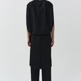 Simkhai - Bella Satin Cape Top