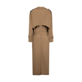 Saint Laurent - Trench Coat In Cotton Twill
