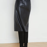 L'AGENCE - Milann Vegan Leather Skirt
