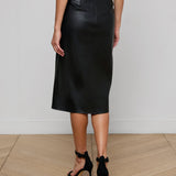 L'AGENCE - Milann Vegan Leather Skirt