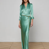 L'AGENCE - Ryker Silk Maxi Skirt