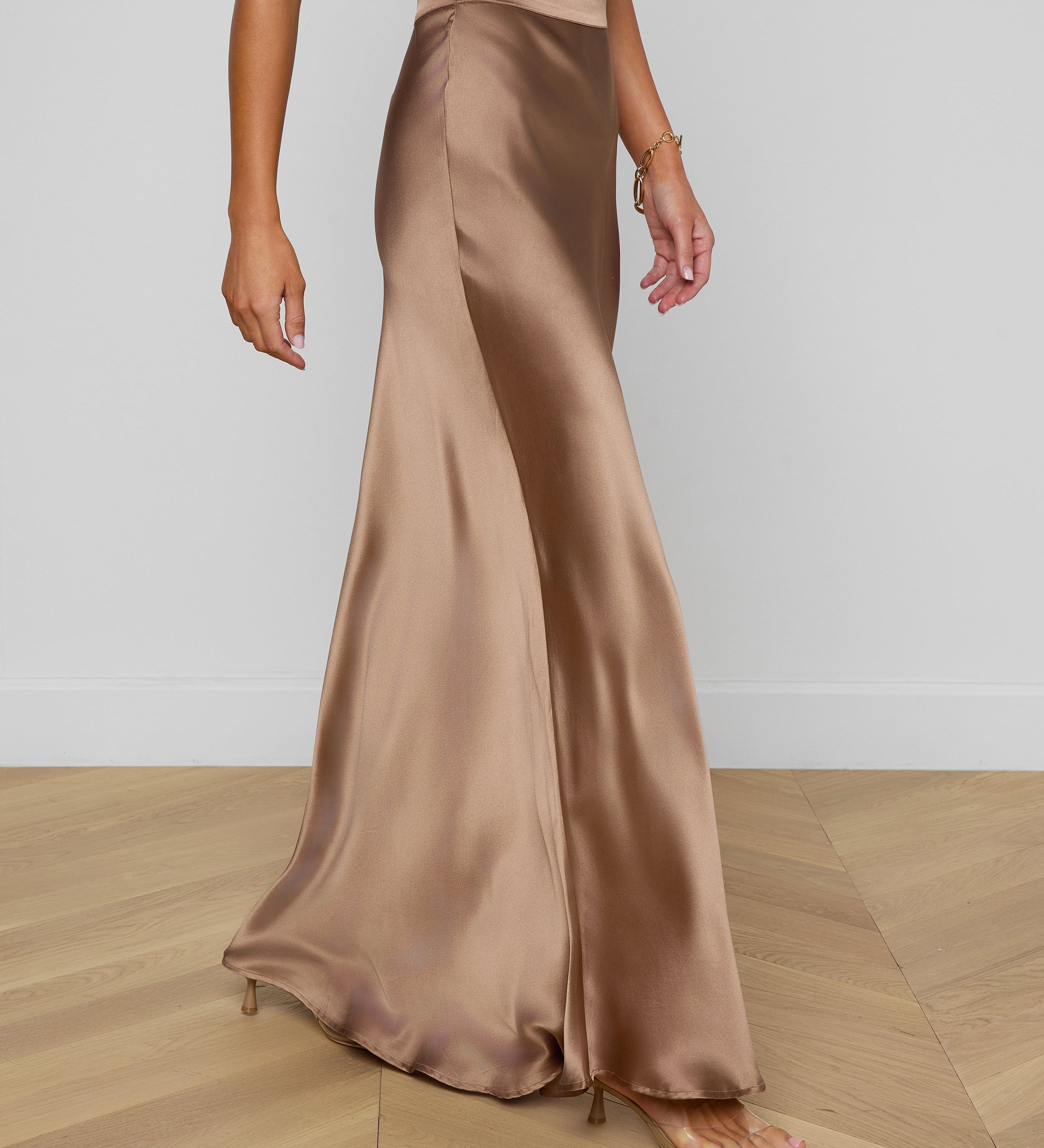 L'AGENCE - Ryker Silk Maxi Skirt