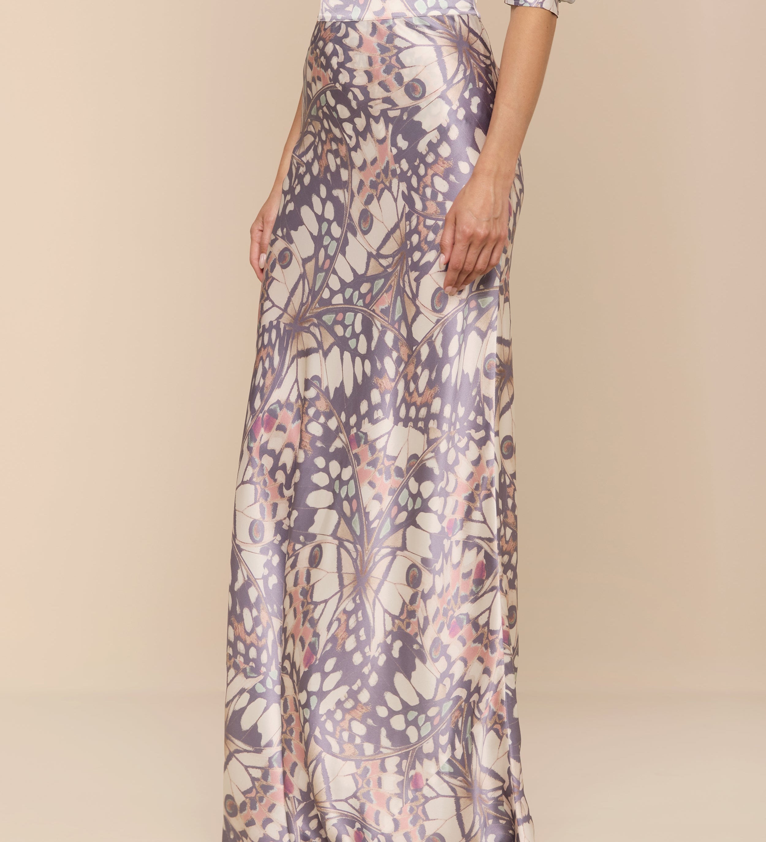 L'AGENCE - Ryker Silk Maxi Skirt