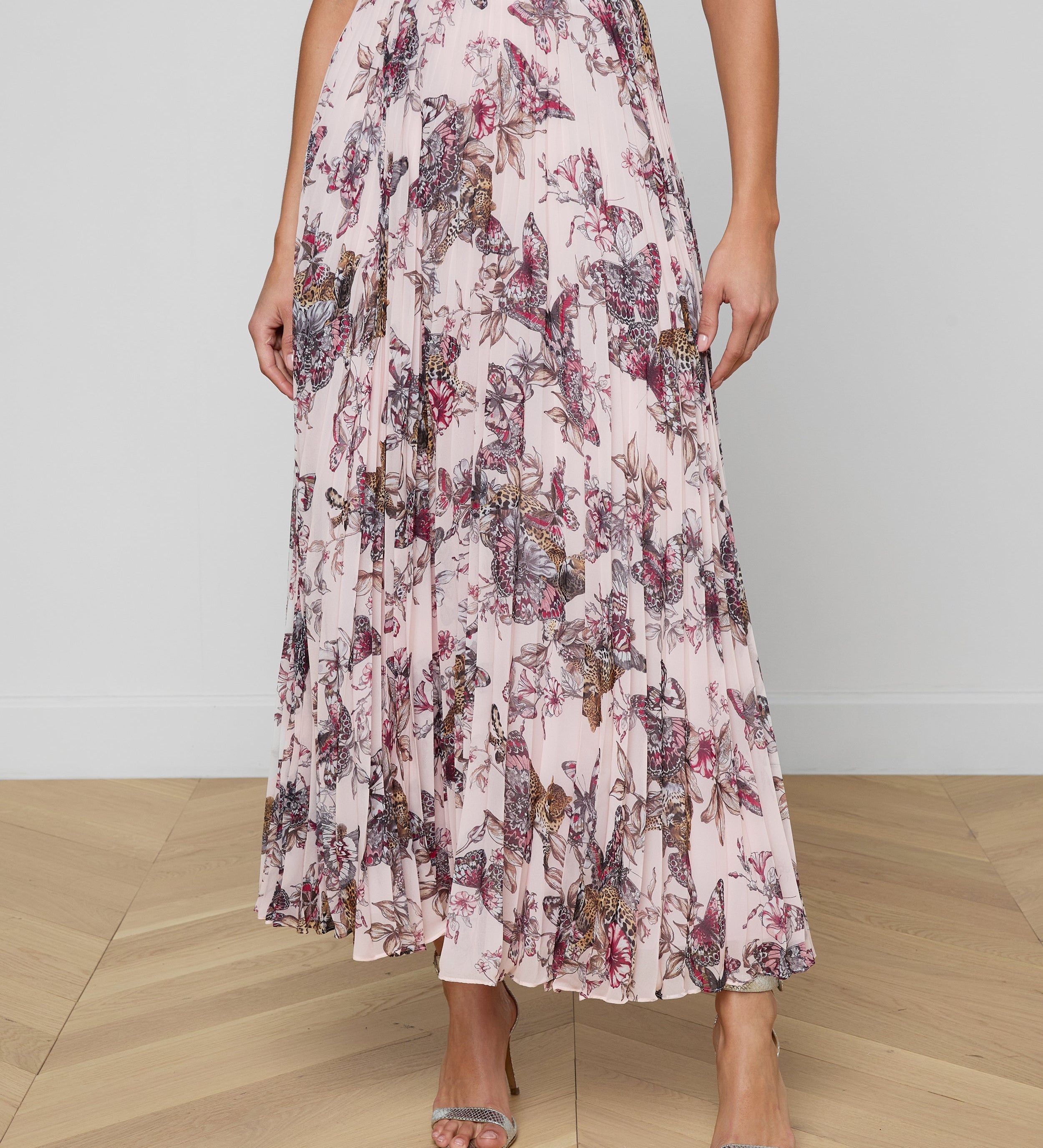 L'AGENCE - Torin Pleated Maxi Skirt