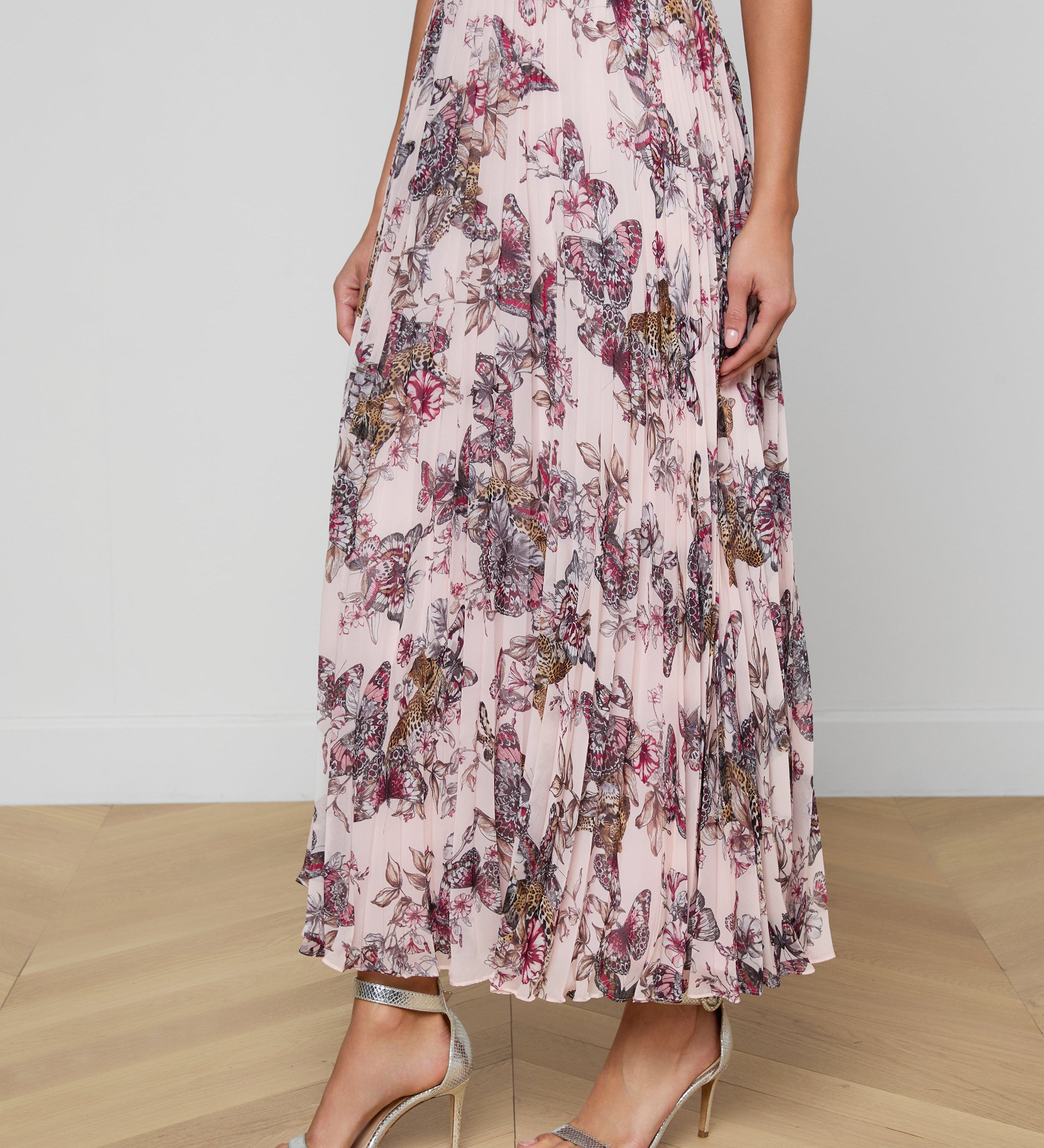 L'AGENCE - Torin Pleated Maxi Skirt