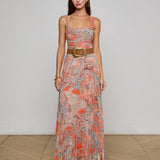 L'AGENCE - Torin Pleated Maxi Skirt