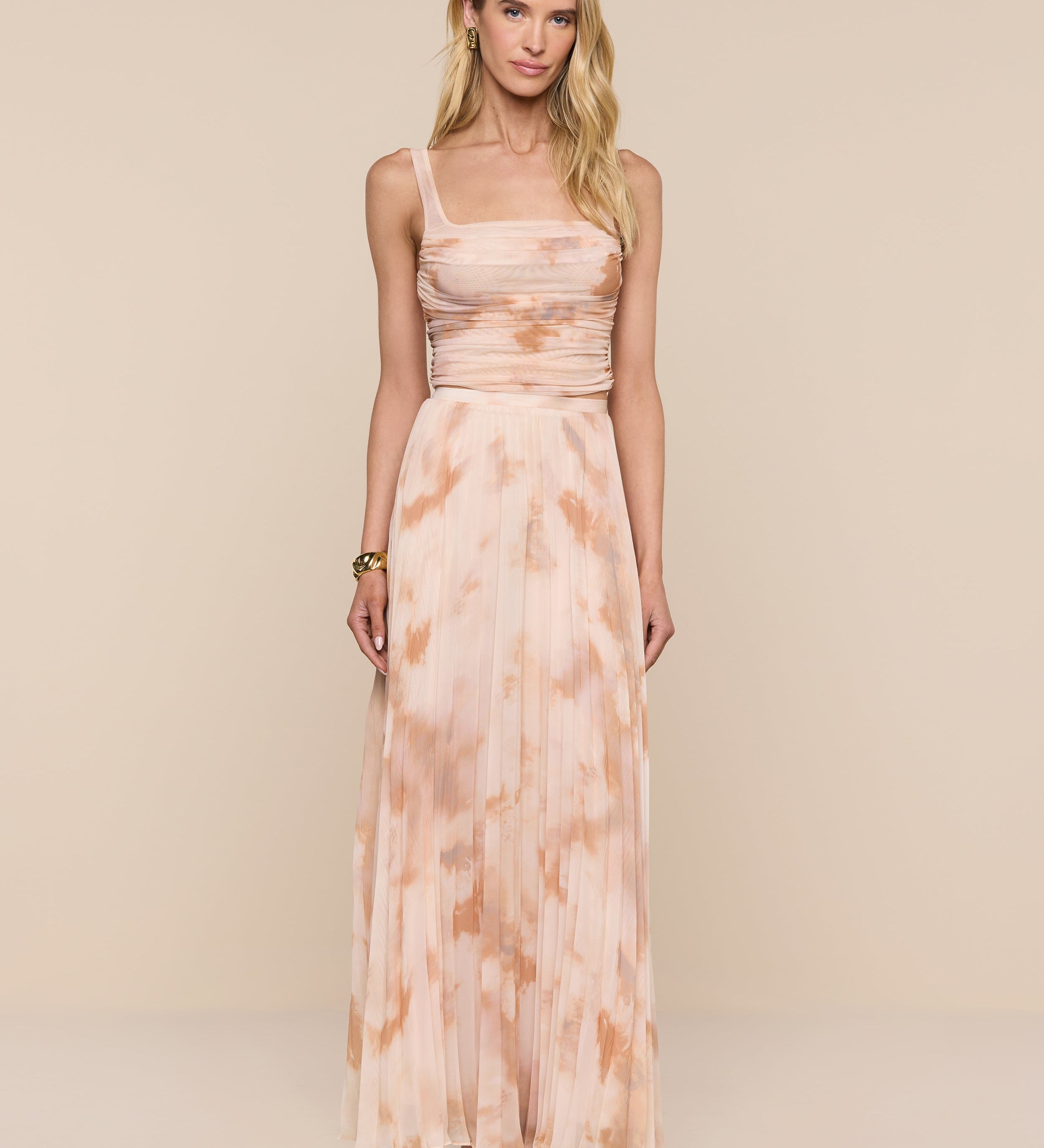 L'AGENCE - Torin Pleated Maxi Skirt