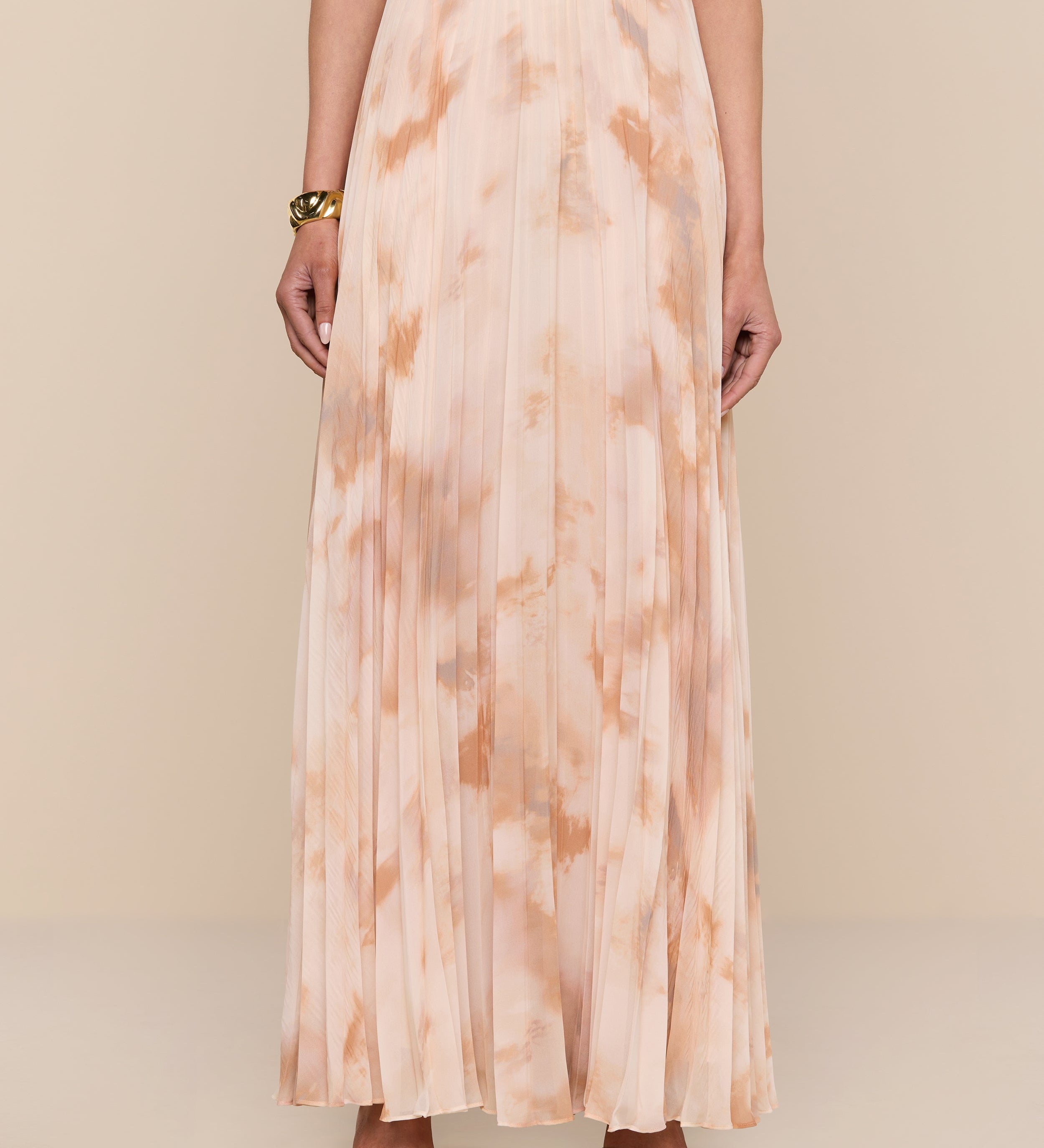 L'AGENCE - Torin Pleated Maxi Skirt