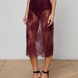 L'AGENCE - Makena Lace Pencil Skirt