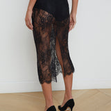 L'AGENCE - Makena Lace Pencil Skirt