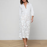 L'AGENCE - Makena Sequin Pencil Skirt