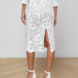 L'AGENCE - Makena Sequin Pencil Skirt