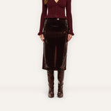 L'AGENCE - Makena Sequin Pencil Skirt