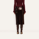 L'AGENCE - Makena Sequin Pencil Skirt