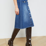 L'AGENCE - Landry Denim Skirt