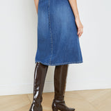 L'AGENCE - Landry Denim Skirt