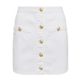 L'AGENCE - Kris Denim Mini Skirt