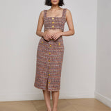 L'AGENCE - Tai Tweed Midi Skirt
