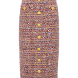 L'AGENCE - Tai Tweed Midi Skirt