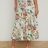 L'AGENCE - Seina Poplin Midi Skirt