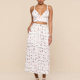 L'AGENCE - Seina Poplin Midi Skirt