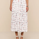 L'AGENCE - Seina Poplin Midi Skirt