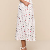 L'AGENCE - Seina Poplin Midi Skirt