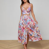 L'AGENCE - Seina Poplin Midi Skirt