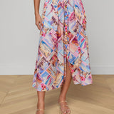 L'AGENCE - Seina Poplin Midi Skirt
