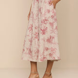 L'AGENCE - Seina Linen Midi Skirt