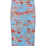 L'AGENCE - Isodora Mesh Midi Skirt