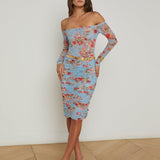 L'AGENCE - Isodora Mesh Midi Skirt
