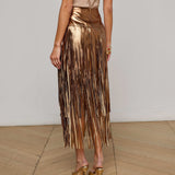 L'AGENCE - Karolina Fringe Skirt