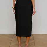 L'AGENCE - Febe Tuxedo Skirt