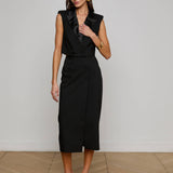 L'AGENCE - Febe Tuxedo Skirt