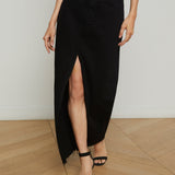 L'AGENCE - Rysa Denim Maxi Skirt