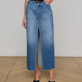 L'AGENCE - Rysa Denim Maxi Skirt