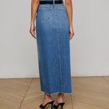 L'AGENCE - Rysa Denim Maxi Skirt