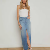 L'AGENCE - Rysa Denim Maxi Skirt