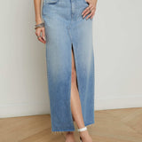 L'AGENCE - Rysa Denim Maxi Skirt