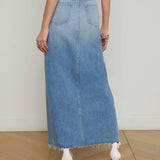 L'AGENCE - Rysa Denim Maxi Skirt