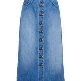 L'AGENCE - Kathleen Denim Midi Skirt