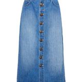 L'AGENCE - Kathleen Denim Midi Skirt