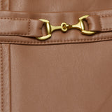 L'AGENCE - Yvette Vegan Leather Mini Skirt