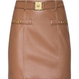 L'AGENCE - Yvette Vegan Leather Mini Skirt