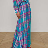 L'AGENCE - Patricia Plaid Maxi Skirt