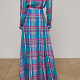 L'AGENCE - Patricia Plaid Maxi Skirt