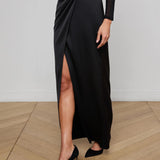 L'AGENCE - Emmarie Maxi Wrap Skirt